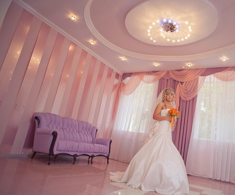 Оформление комнаты невесты на свадьбу